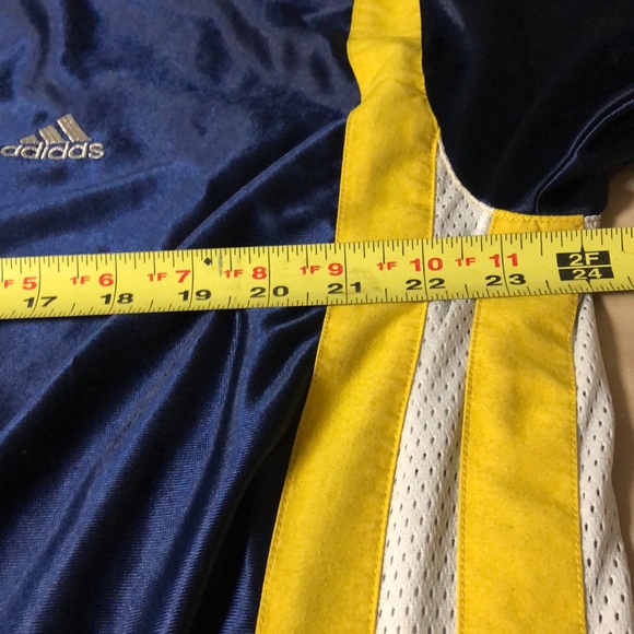 Adidas XL Performance Tee metallic blue active rn#88387 ca#00411 - Picture 7 of 8